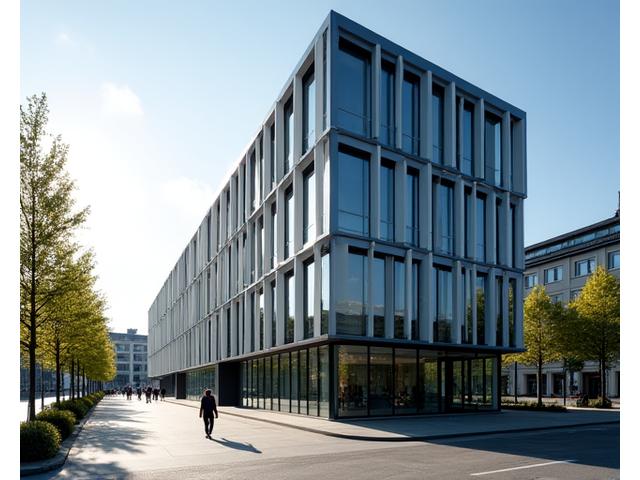 Modern business building in Aeschenvorstadt, Basel