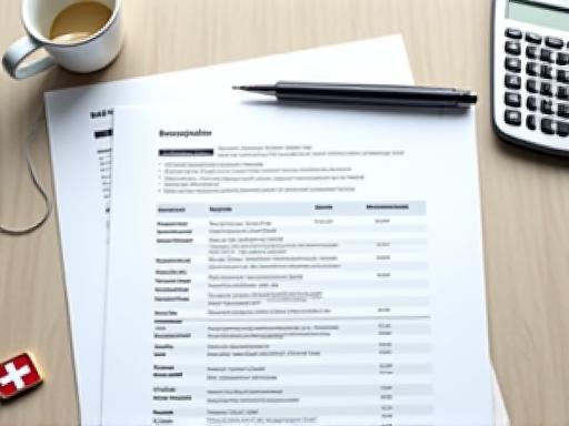 Tax documents, calculator, and glasses on a desk, symbolizing tax compliance.
